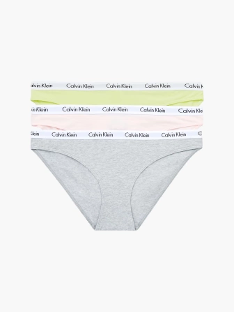 Kalhotky Calvin Klein 3 pack QD3588/13X 